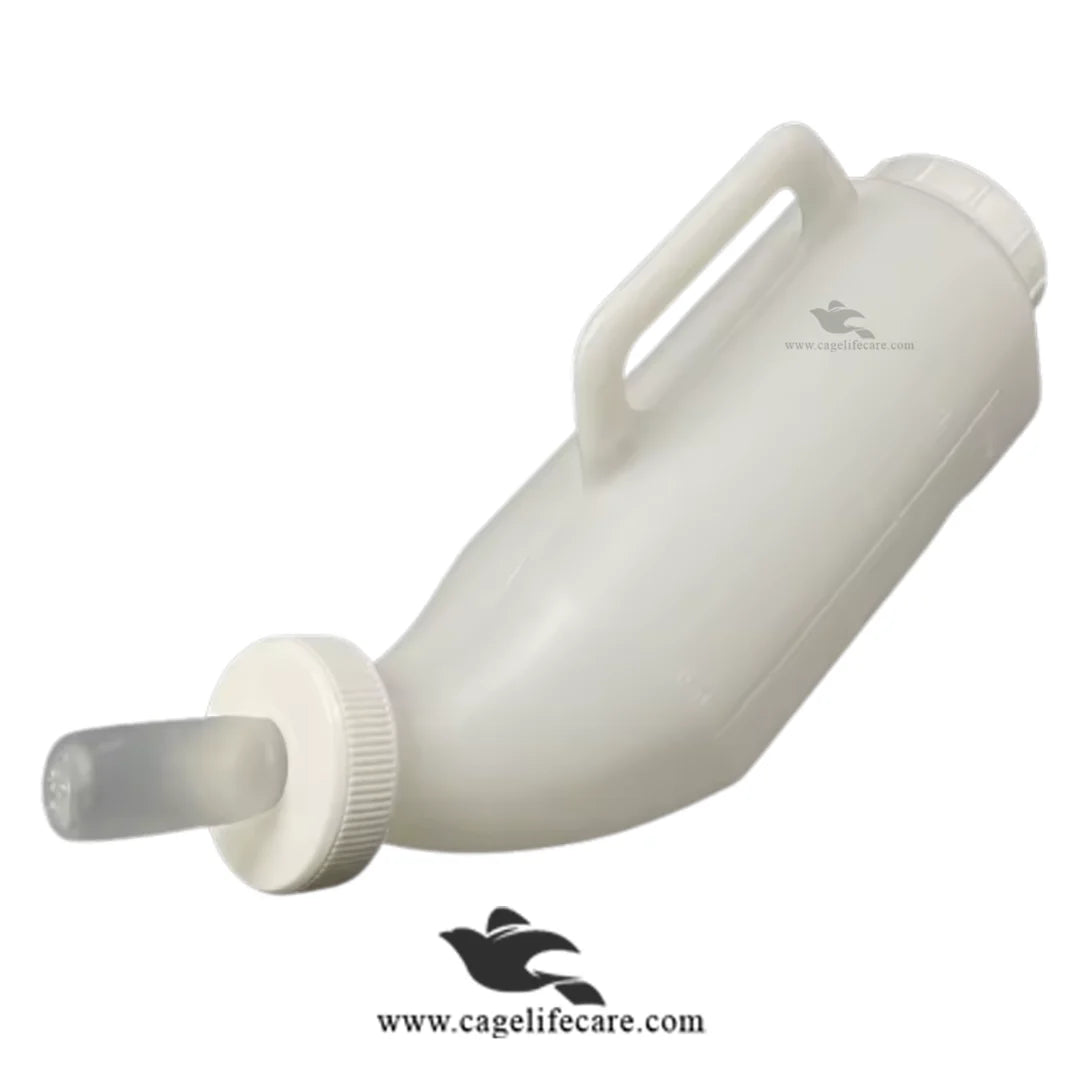 Calf Milk Feeding Bottle - Horizontal Livestock Baby Feeder
