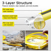 30M Garden Hose Reel Set with 10 Spray Modes — Portable Water Pipe Reel Cart