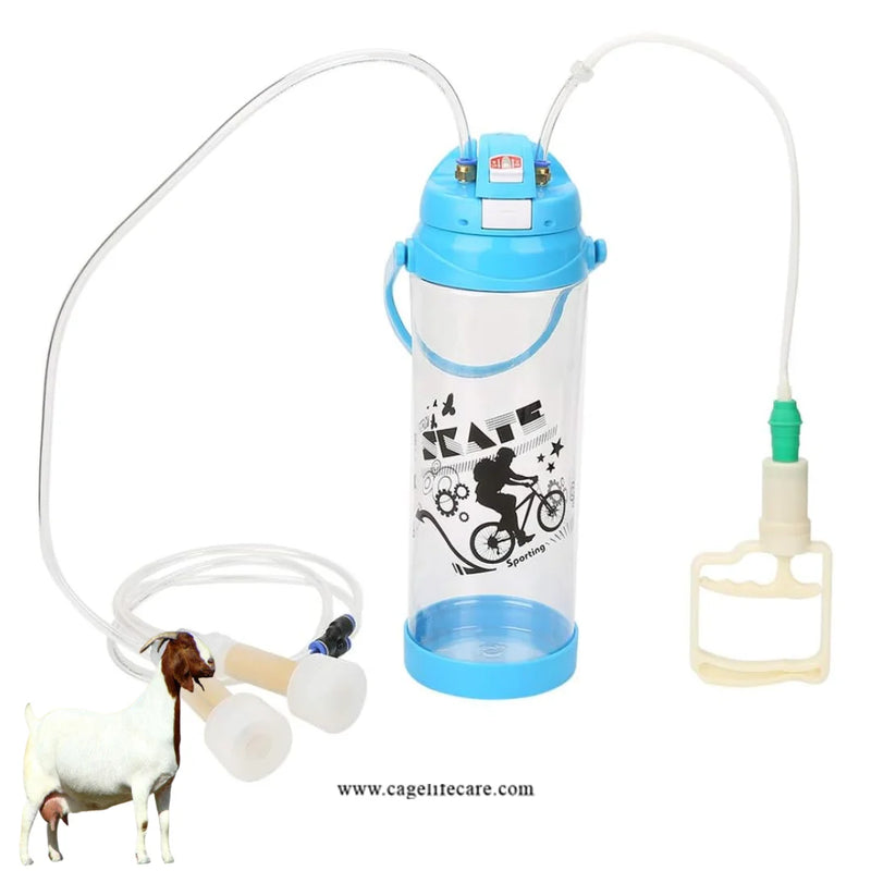3L Manual Milking Machine — Portable Milker for Cow & Goat