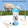 3L Manual Milking Machine — Portable Milker for Cow & Goat