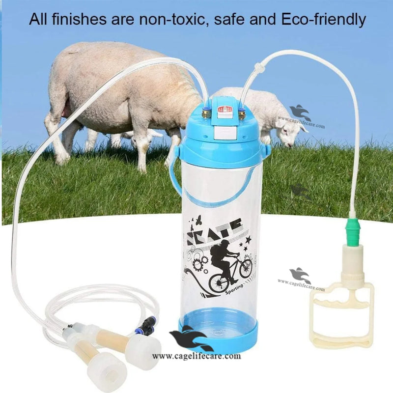 3L Manual Milking Machine — Portable Milker for Cow & Goat