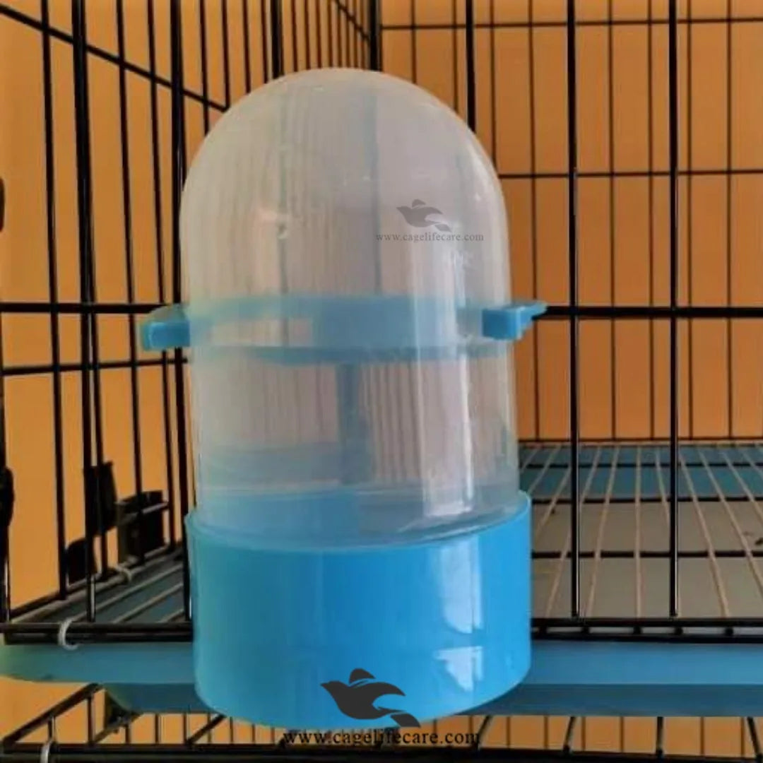 500ml Feeder & Drinker For All Birds with water