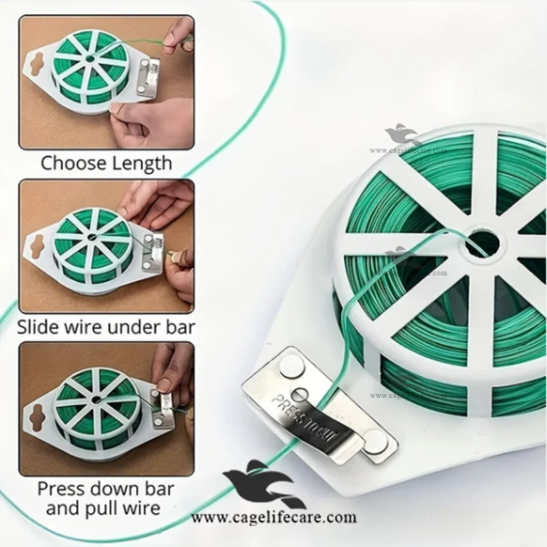 Bird Cage Locking Twist Tie Pakistan