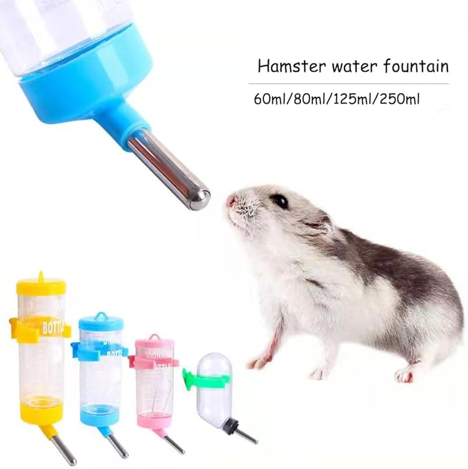 Hamster Water Bottle Drinker for Small Animals & Birds