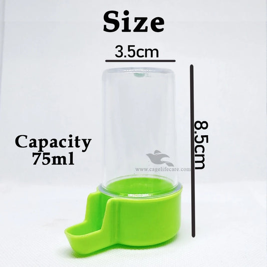 75ml Crystal Birds Water Drinker Size 