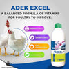ADEK Excel Oral Solution –- Vitamin Supplement for Poultry and Livestock