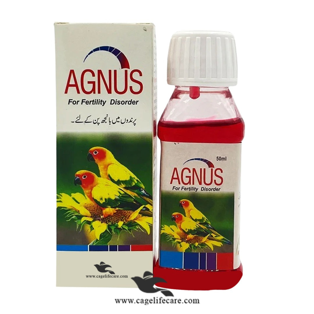 AGNUS – Fertility Support for Birds (For Infertility & Late Breeders) 