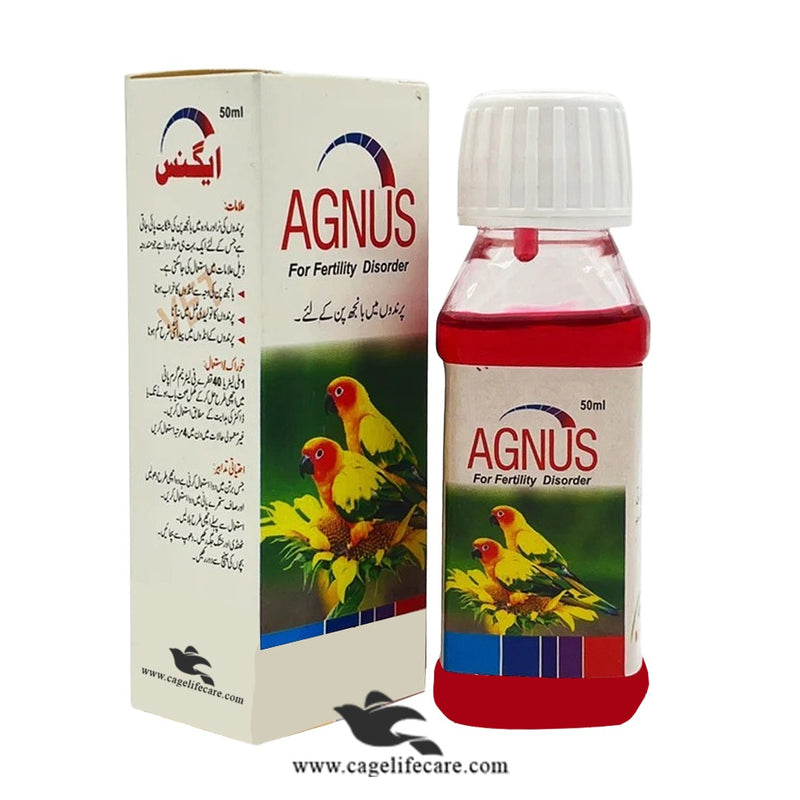 AGNUS – Fertility Support for Birds (For Infertility & Late Breeders)
