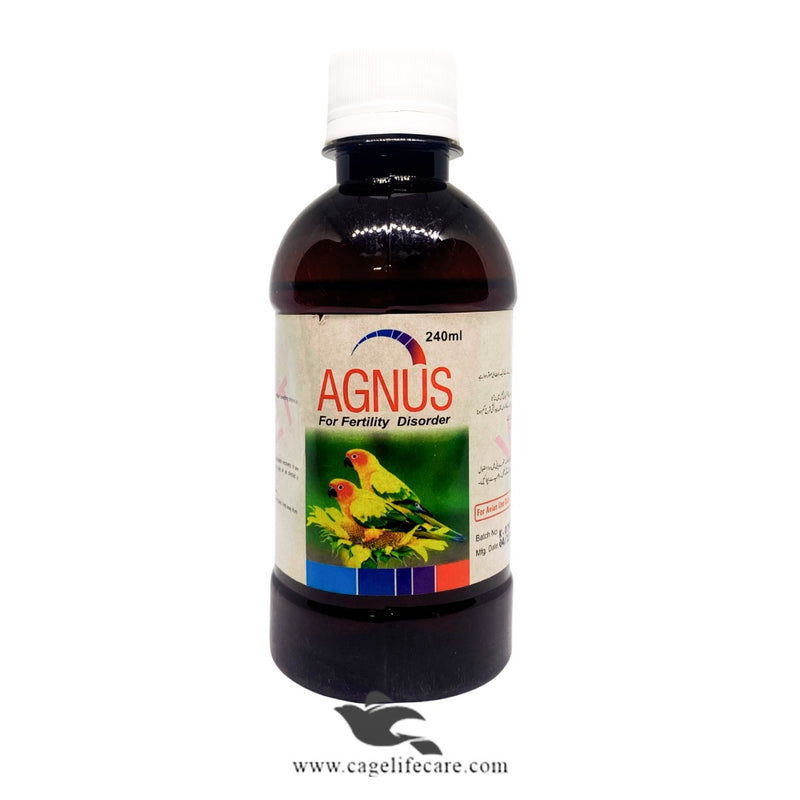 AGNUS – Fertility Support for Birds (For Infertility & Late Breeders)