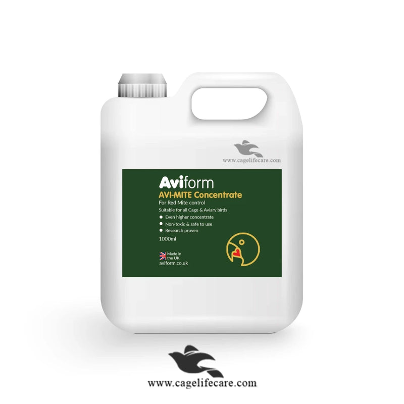 AVI MITE - Designed to Control Red Mite infestations in Birds