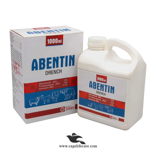 Abentin Drench bottle for cattle, buffalo, sheep and goats