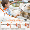 Adjustable Drenching Syringe with Steel Nozzle - For Goats, Sheep, Dogs & Pets (20ml-100ml)