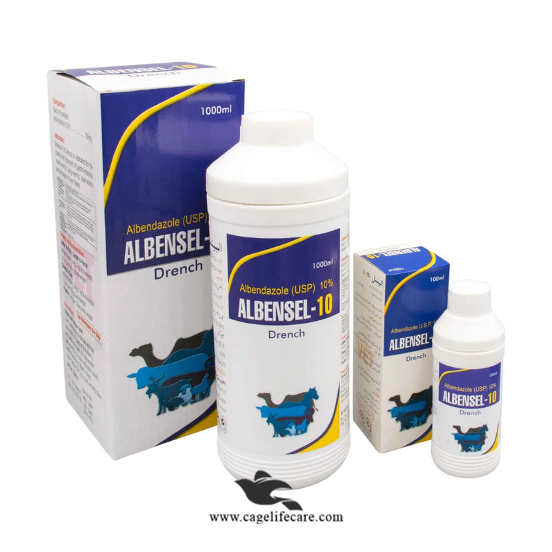 Albensel-10 Drench – Dewormer for Poultry & Livestock Animals