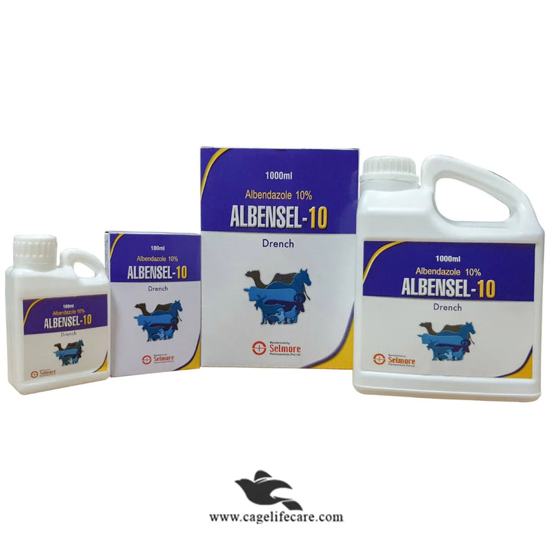 Albensel-10 Drench – Dewormer for Poultry & Livestock Animals