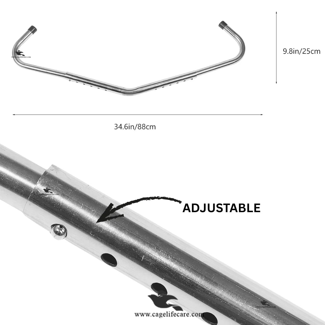 Heavy Duty Cow Restraint Bar for Milking Safety