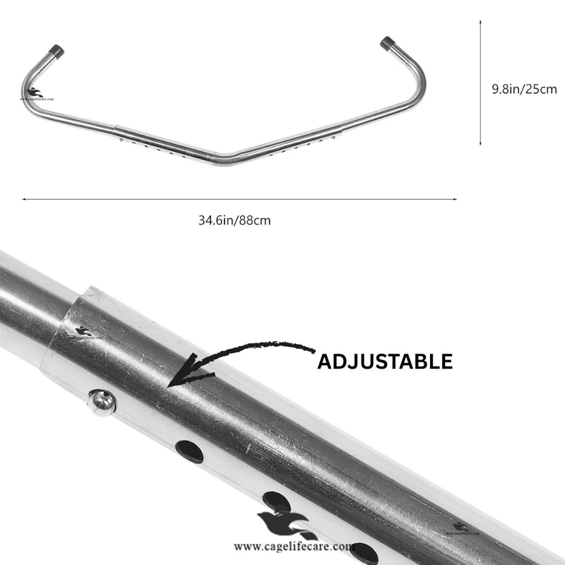 Anti Kick Bar – Heavy-Duty Cattle Restraint Bar for Safe Milking & Veterinary Use