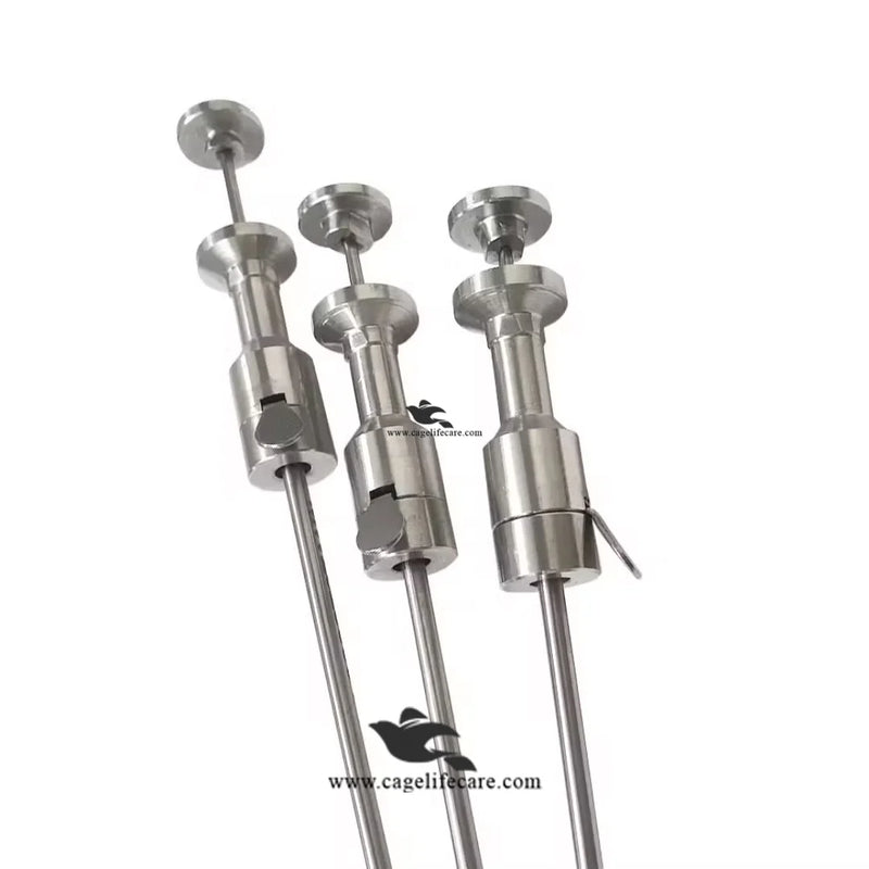 Artificial Insemination Gun – Auto-Lock Stainless Steel AI Gun for Livestock