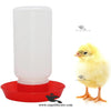 Automatic Poultry Chicken Waterer Drinker Container For Chicks and Hens