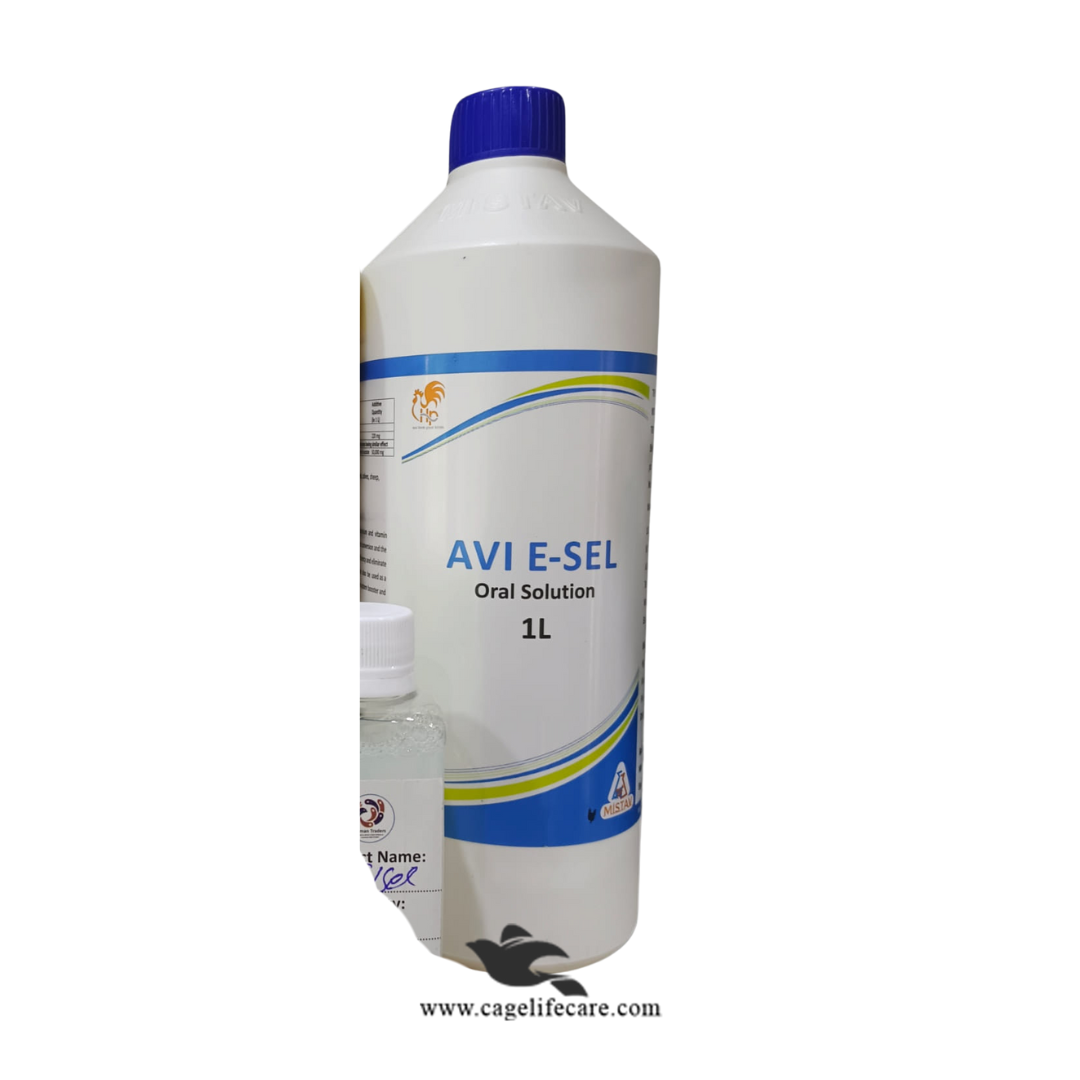 Avi E Sel – Vitamin E & Selenium Oral Supplement for Birds & Poultry