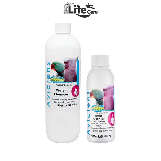Aviclens Water Cleanser – Keep Your Bird’s Drinking Water Fresh & Safe
