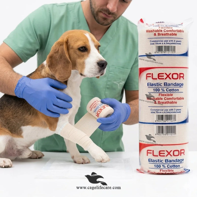 Bandage Cotton Roll – Veterinary Use for Animals