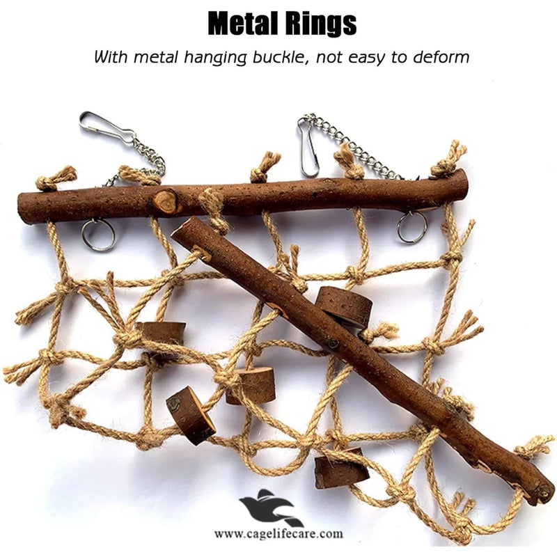 Bird Climbing Net Toy For Parrots & Birds