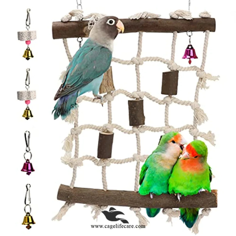 Bird Climbing Net Toy For Parrots & Birds