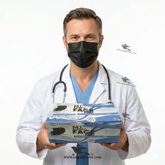 Black facemask imported for farmers and veterinary doctors