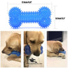 Bone Shape LED Chew Toy for Dogs – Interactive Squeak TPR Rubber Toy for Training & Dental Care