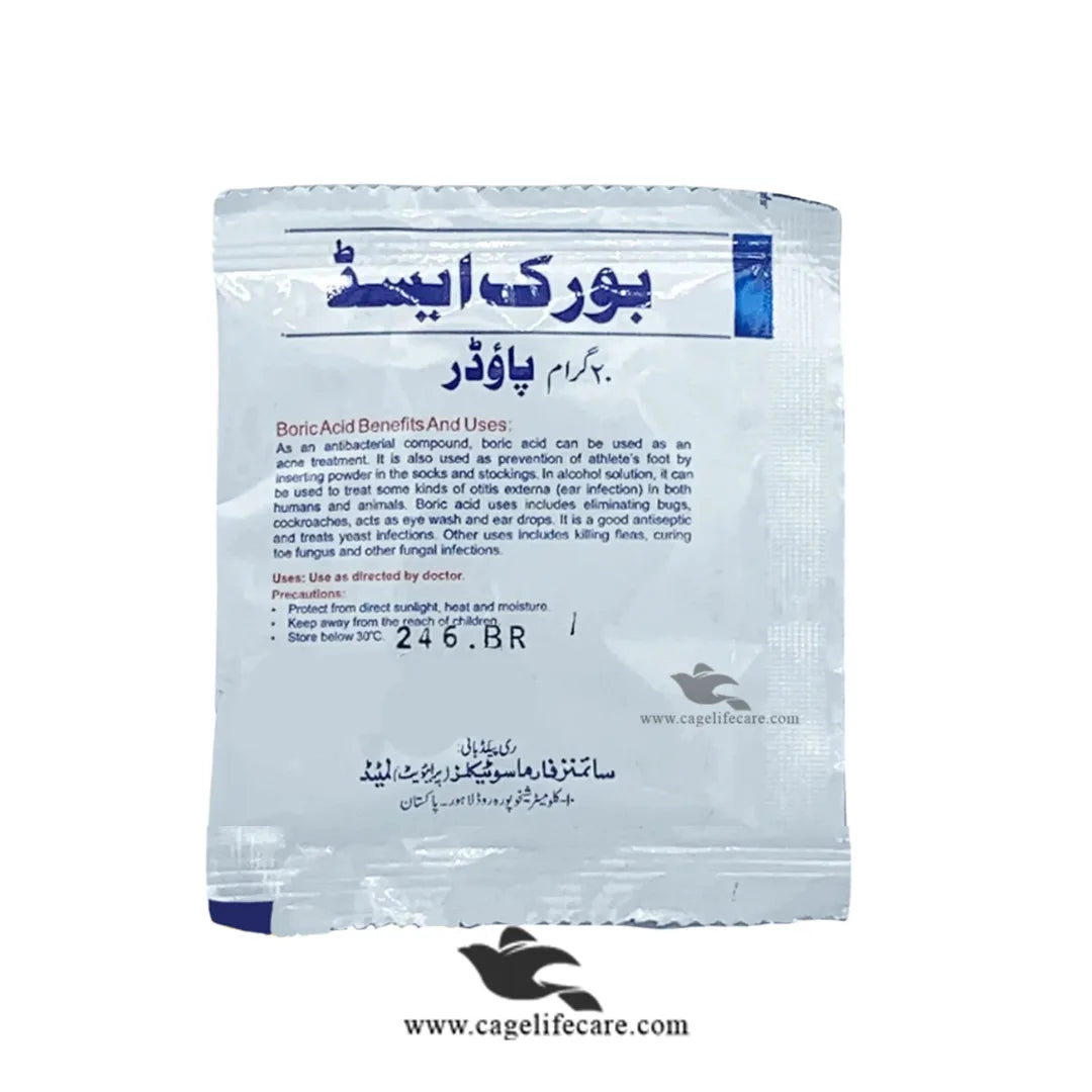 Boric Acid – Powerful Antibacterial & Antifungal Treatment