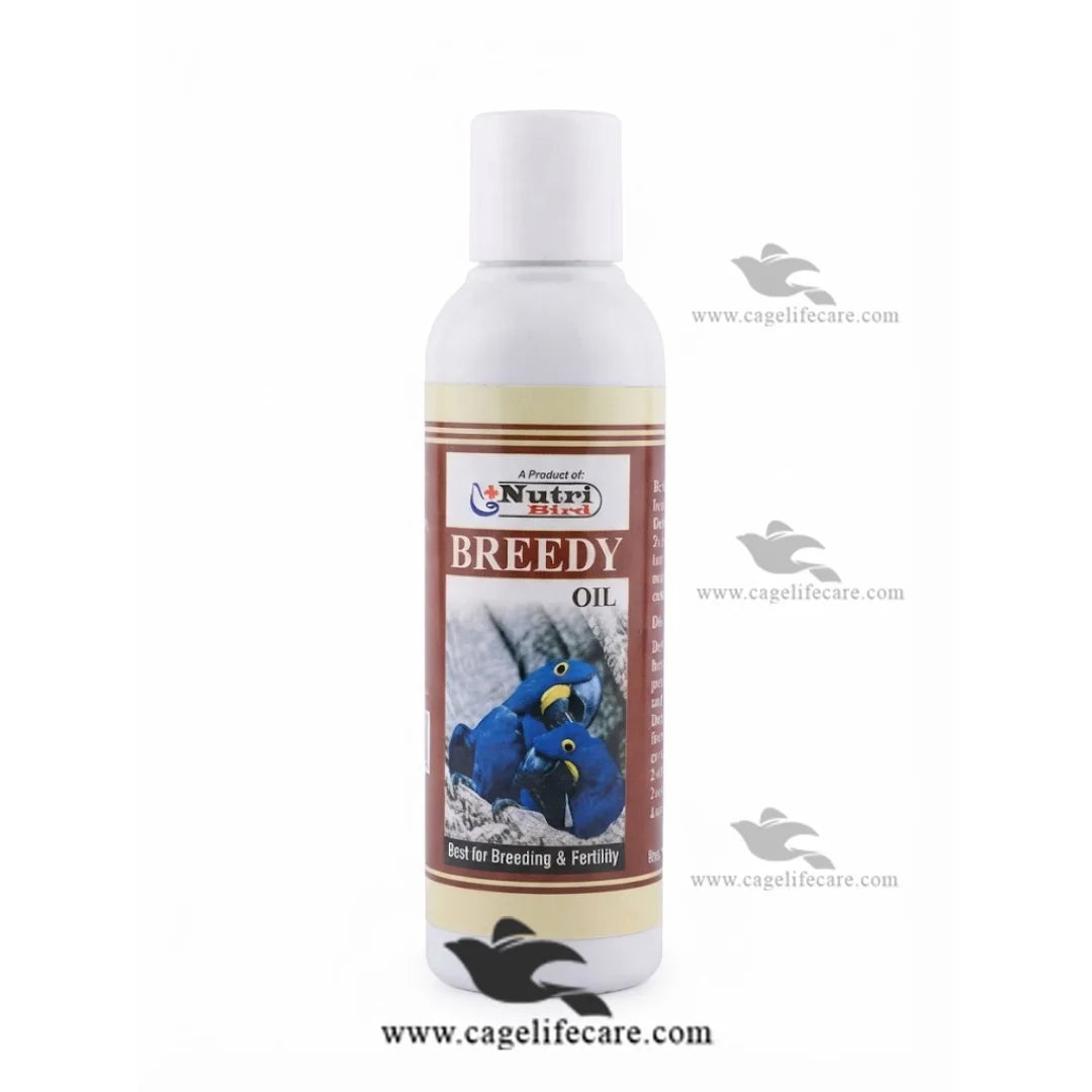Breedy Oil – Formulated Blend of 12 Essential Oils for Birds