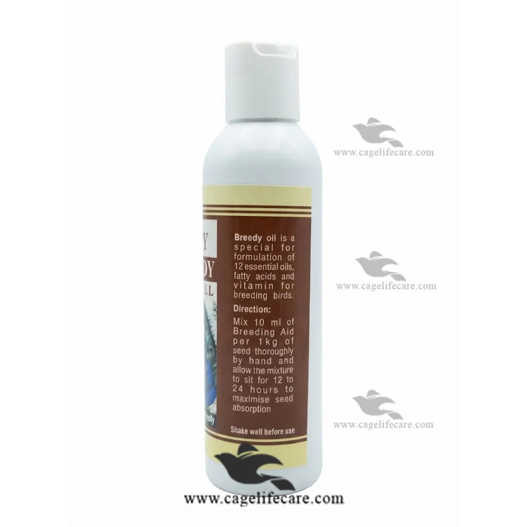 Breedy Oil for Birds – Formulated Blend of 12 Essential Oils