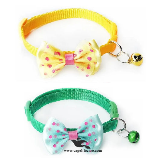 Butterfly Bow Cat Collar