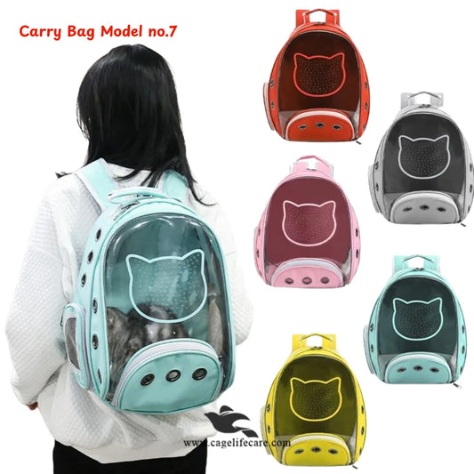 CALANDIS Pet Carry Bag – Space Capsule Design for Dogs & Cats (M#7)