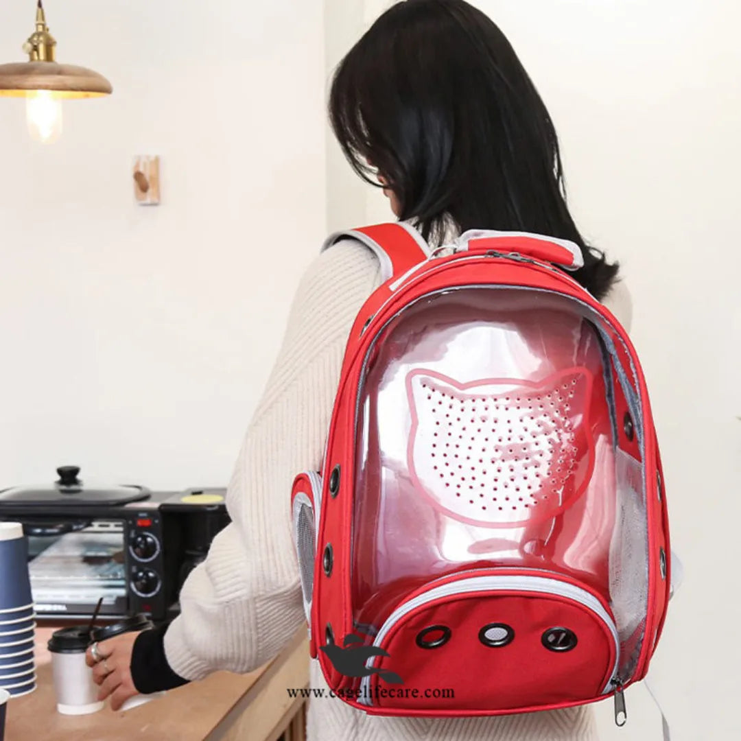 CALANDIS Pet Carry Bag – Space Capsule Design for Dogs & Cats (M#7)