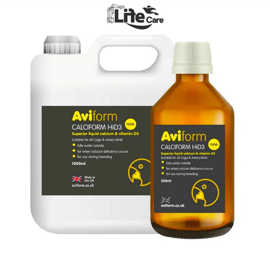 CALCIFORM HiD3 – Premium Liquid Calcium Supplement for Cage and Aviary Birds