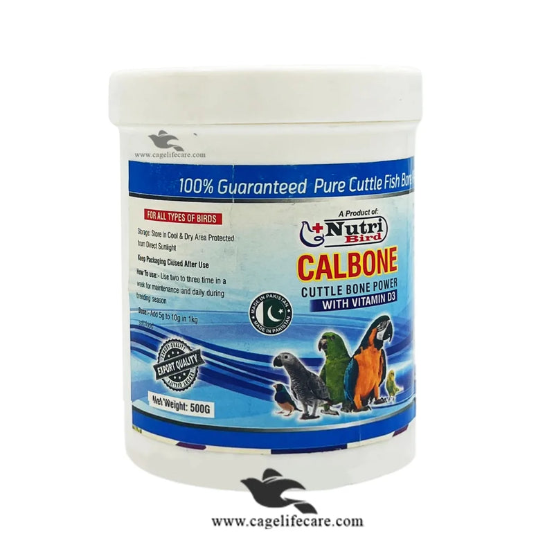CalBone – Cuttle Bone Powder – High-Quality Calcium Supplement