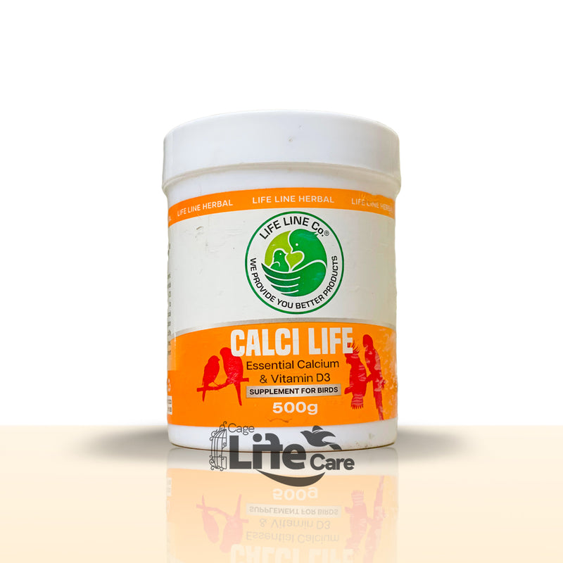 CalciLife – Calcium Supplement with Vitamin D3 for Birds – Strong Bones & Eggshells