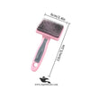 Candy Small Plastic Slicker Brush – Imported Grooming Tool for Cats & Dogs