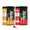 Petable Cat Classic Gravy Tin – Chicken & Beef Flavor 400g