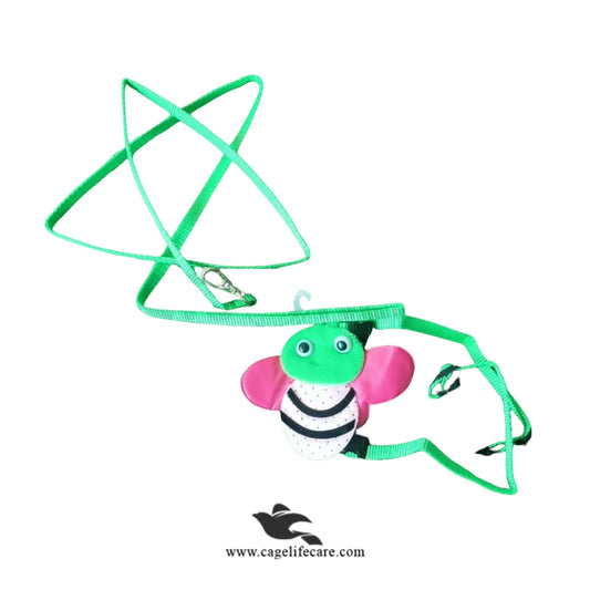 Cat Harness with Leash – Bug Design