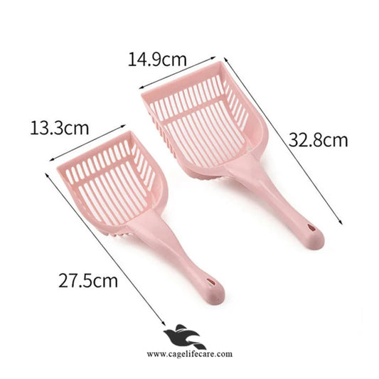 Cat Litter Scoop – Imported High-Quality  Large & X-Large  Candy Colors