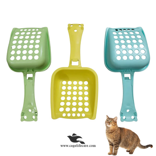 Cat Litter Scoop – Large with Holes | Imported Premium Quality with Hanging Option