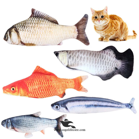 Cat Vibrating Fish Toy USB Rechargeable Interactive Catnip Toy for C Cage Life Care Cat Vibrating Fish Toy USB Rechargeable Interactive Catnip Toy for C Cage Life Care