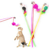 Cat Wand / Cat Play Stick with Different Toys