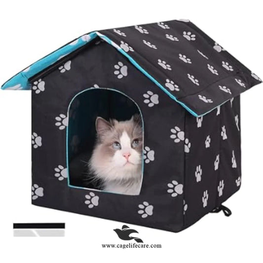 Cat & Dog House Hut Shape – Cozy Hideaway Bed for Pets