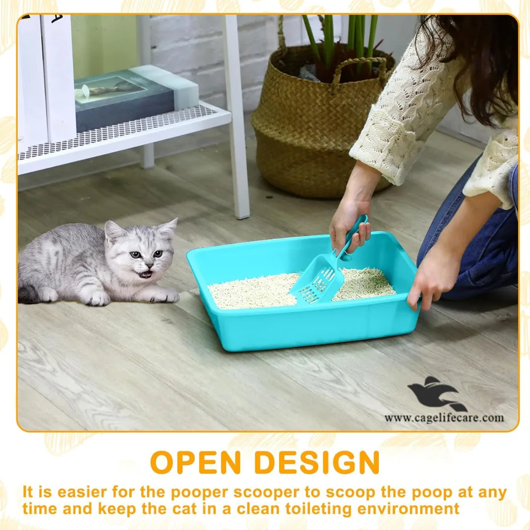 Cat & Kitten Litter Trays – High-Quality Plastic