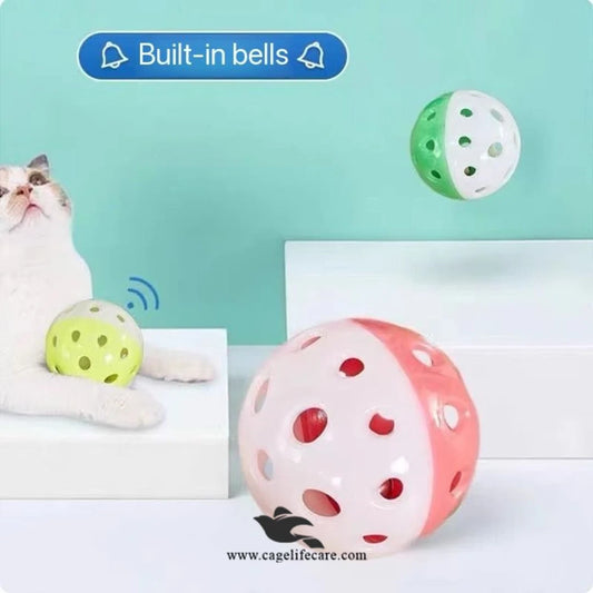 Cats Chasing Ball Toy with Bell