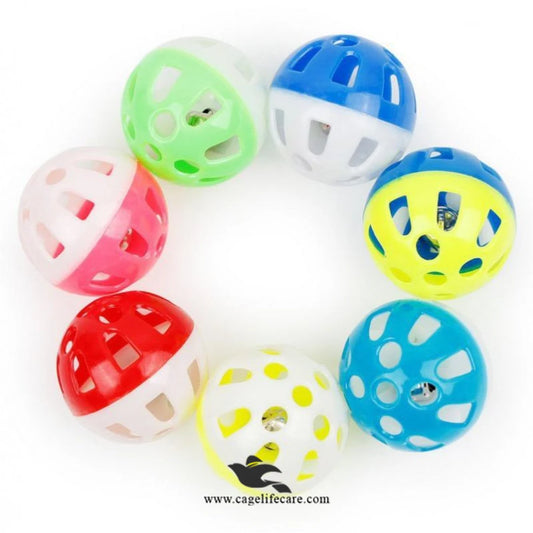 Vibrant Colored Cat Play Balls