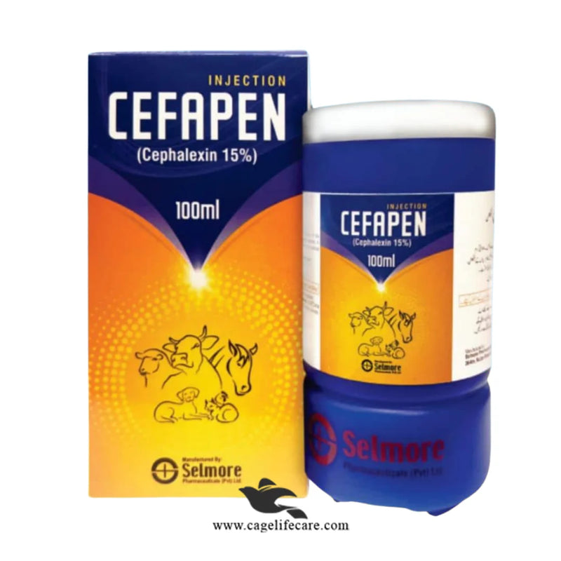 Cefapen 15% Injection – Broad Spectrum Antibiotic for Cattle